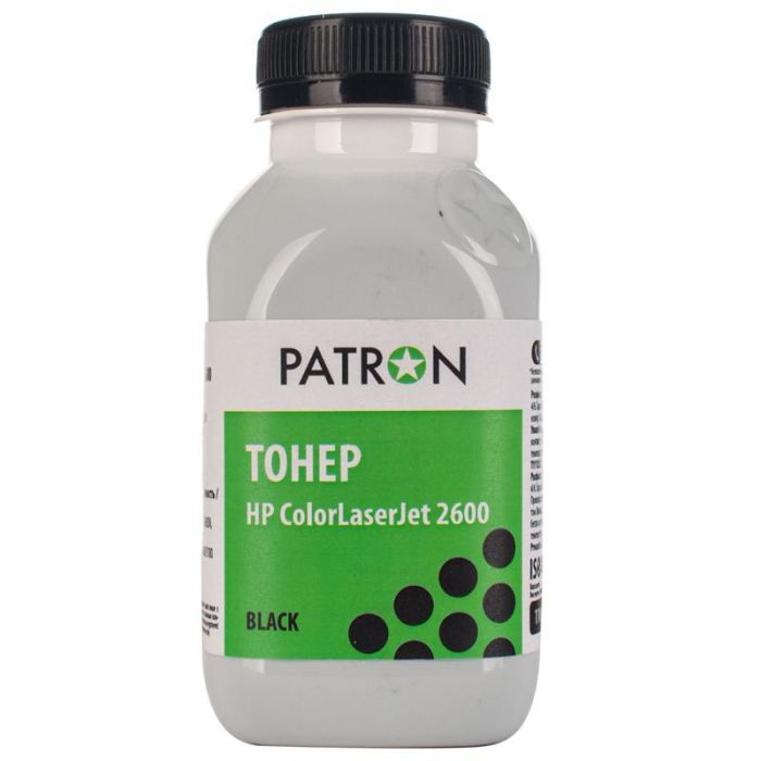 Тонер Patron (PN-HCLJ2600-B-110) HP CLJ 2600 Black, 110 г