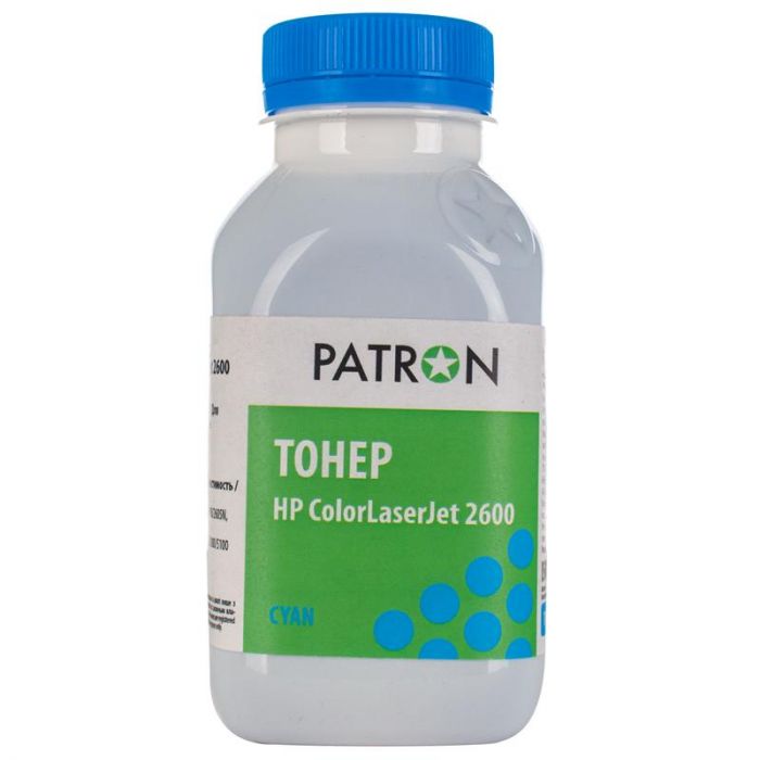 Тонер Patron (PN-HCLJ2600-C-100) HP CLJ 2600 Cyan, 100 г