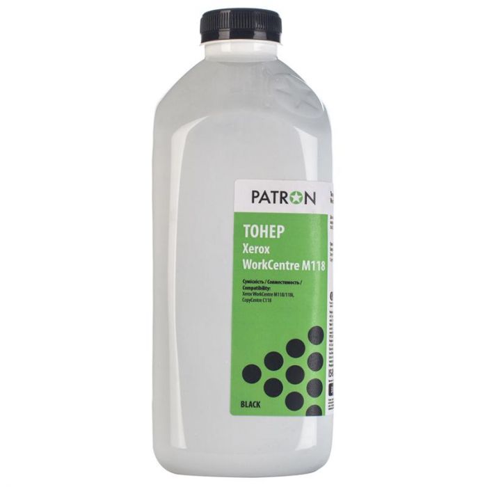 Тонер Patron (PN-XWCM118-335) Xerox WC M118 Black, 335 г