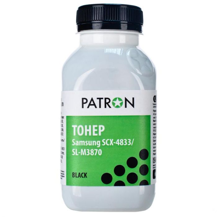 Тонер Patron (PN-SSCX4833-060) Samsung SCX-4833/SL-M3870 Black, 60 г