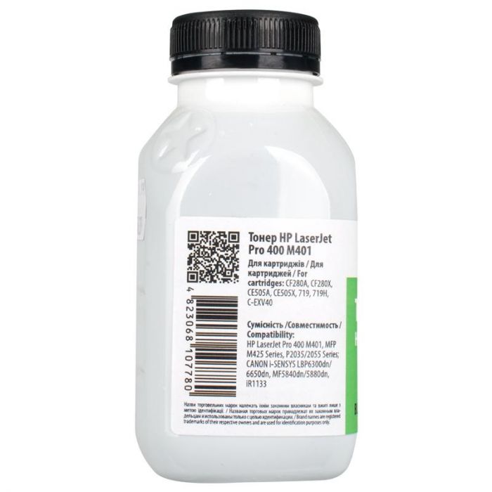 Тонер Patron (PN-HLJP400M401-130) HP LJ PRO 400 M401 Black, 130 г