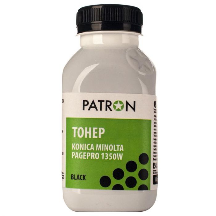 Тонер Patron (PN-MPP1350-100) Konica Minolta PagePro 1350W Black, 100 г