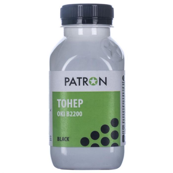 Тонер Patron (PN-OB2200-060) OKI B2200 Black, 60 г