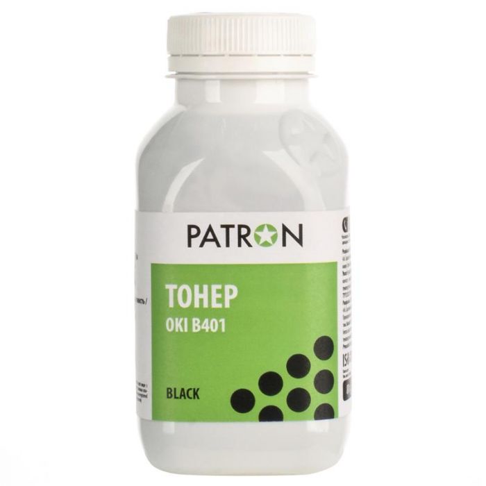 Тонер Patron (PN-OB401-080) OKI B401 Black, 80 г