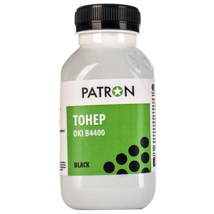 Тонер Patron (PN-OB4400-080) OKI B4400 Black, 80 г