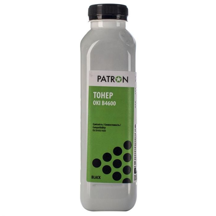 Тонер Patron (PN-OB4600-180) OKI B4600 Black, 180 г