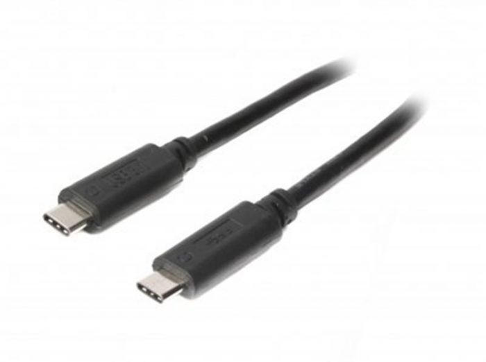 Кабель Cablexpert USB Type-C - USB Type-C (M/M), 1 м, чорний (CCP-USB3.1-CMCM-1M)
