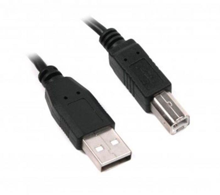 Кабель Maxxter USB - USB Type-B V 2.0 (M/M), 4.5 м, Black (U-AMBM-15)