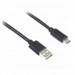 Кабель Cablexpert (CCP-USB2-AMCM-1M) USB 2.0 type A - USB type C, 1м, чорний
