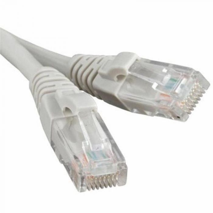 Патч-корд литой, UTP, RJ45, Cat.5e, 20m, сірий