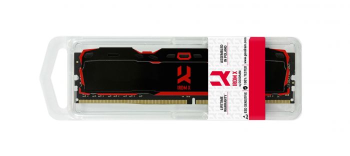 Модуль пам`ятi DDR4 16GB/3200 GOODRAM Iridium X Black (IR-X3200D464L16A/16G)