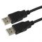 Кабель Cablexpert (CCP-USB2-AMAM-6) USB2.0 A - USB A, 1.8м, чорний