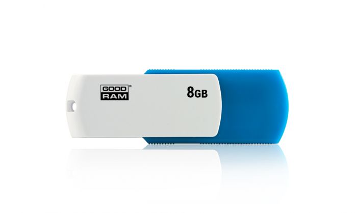 Флеш-накопичувач USB  8GB GOODRAM UCO2 (Colour Mix) Blue/White (UCO2-0080MXR11)