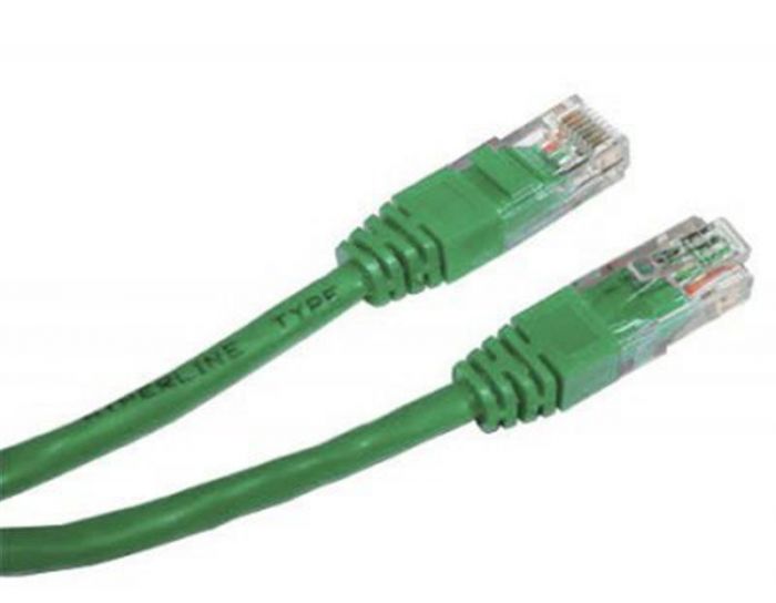 Патч-корд UTP Cablexpert (PP12-5M/G) літий, 50u "штекер із засувкою, 5 м, зелений
