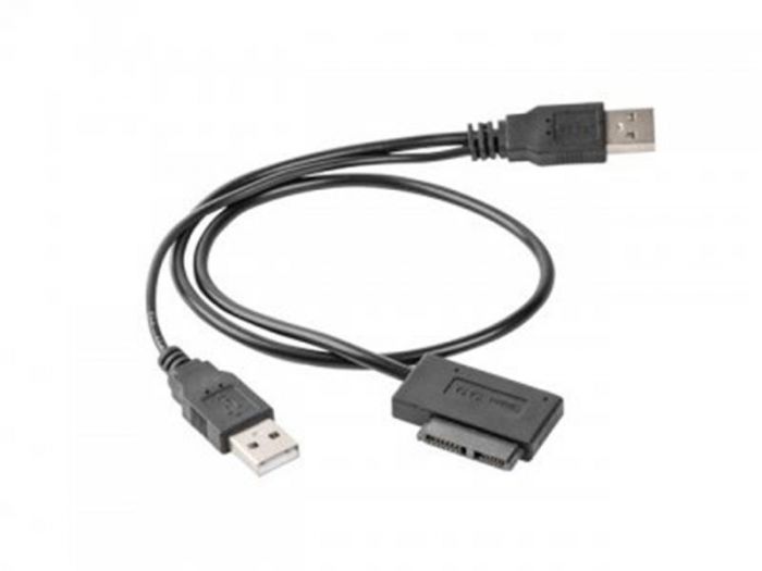 Адаптер Cablexpert (A-USATA-01) USB 2.0 - Slim SATA, 0.5 м