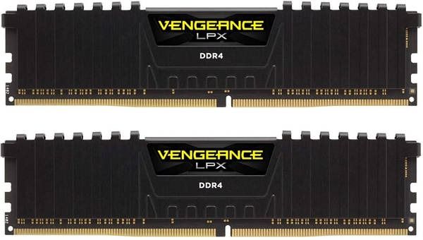 Модуль пам`ятi DDR4 2x16GB/3600 Corsair Vengeance LPX Black (CMK32GX4M2D3600C18)