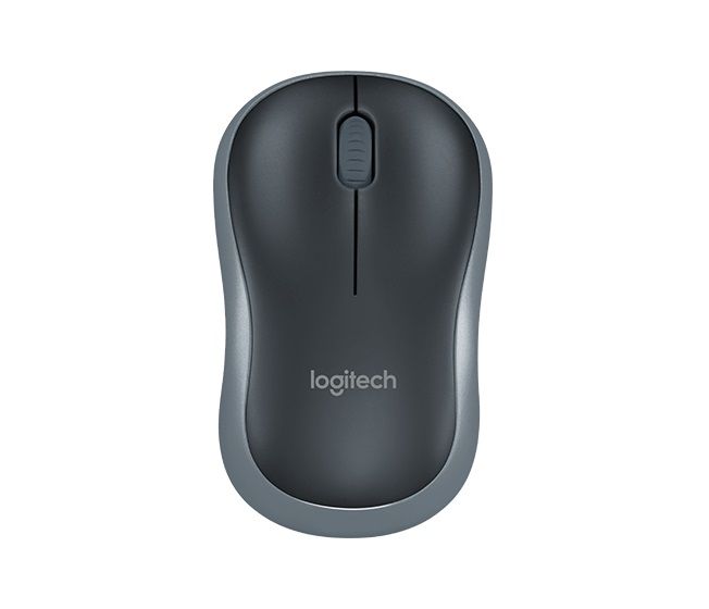 Мишка бездротова Logitech M185 (910-002235) Grey USB
