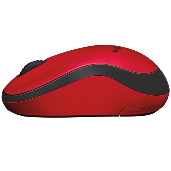 Мишка бездротова Logitech M220 Silent (910-004880) Red USB