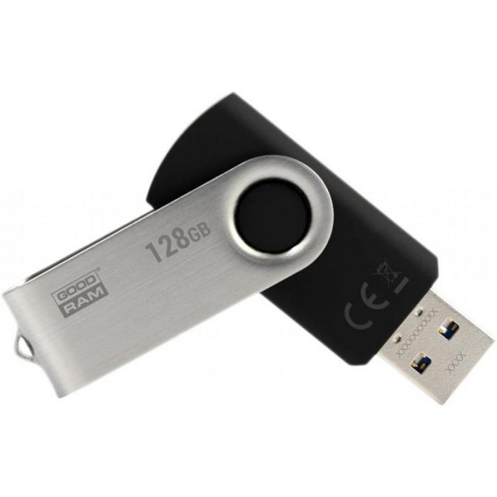 Флеш-накопичувач USB3.0 128GB GOODRAM UTS3 (Twister) Black (UTS3-1280K0R11)
