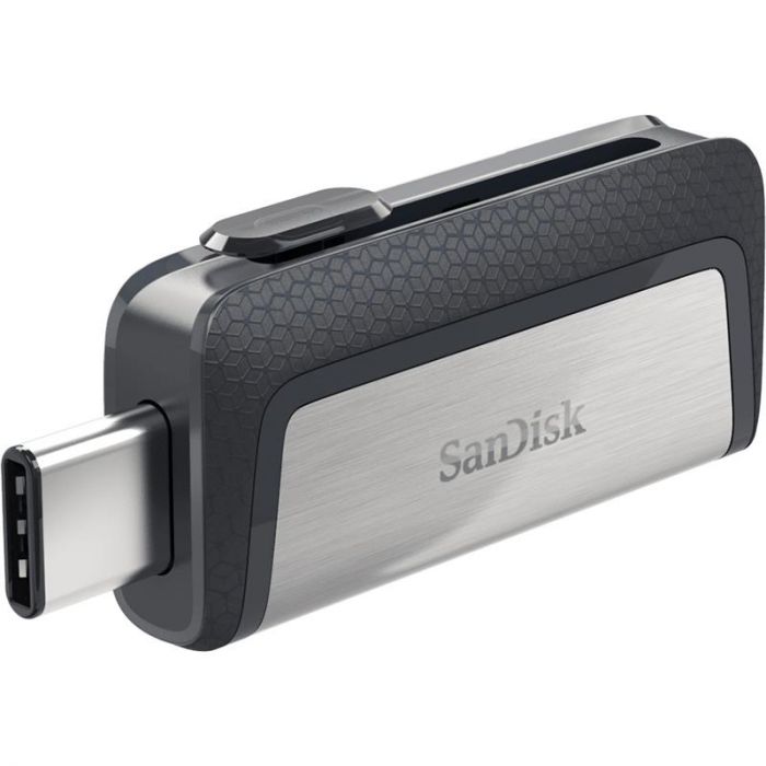 Флеш-накопичувач USB3.1 256GB Type-C SanDisk Ultra Dual Silver (SDDDC2-256G-G46)