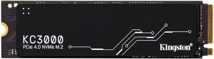 Накопичувач SSD  512GB Kingston KC3000 M.2 2280 PCIe 4.0 x4 NVMe 3D TLC (SKC3000S/512G)