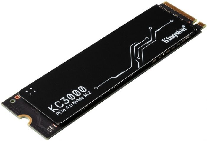 Накопичувач SSD  512GB Kingston KC3000 M.2 2280 PCIe 4.0 x4 NVMe 3D TLC (SKC3000S/512G)