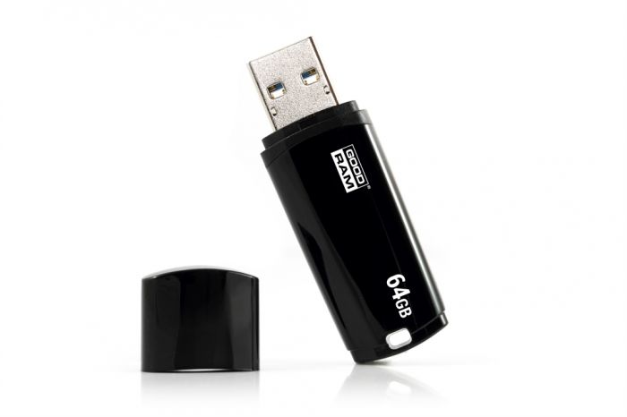 Флеш-накопичувач USB3.0 64GB GOODRAM UMM3 (Mimic) Black (UMM3-0640K0R11)