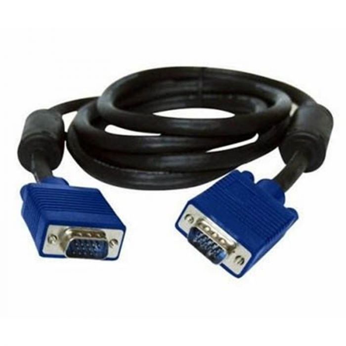 Кабель Atcom VGA - VGA, (M/M), HD15M/HD15M, 15 м, Black (9152)