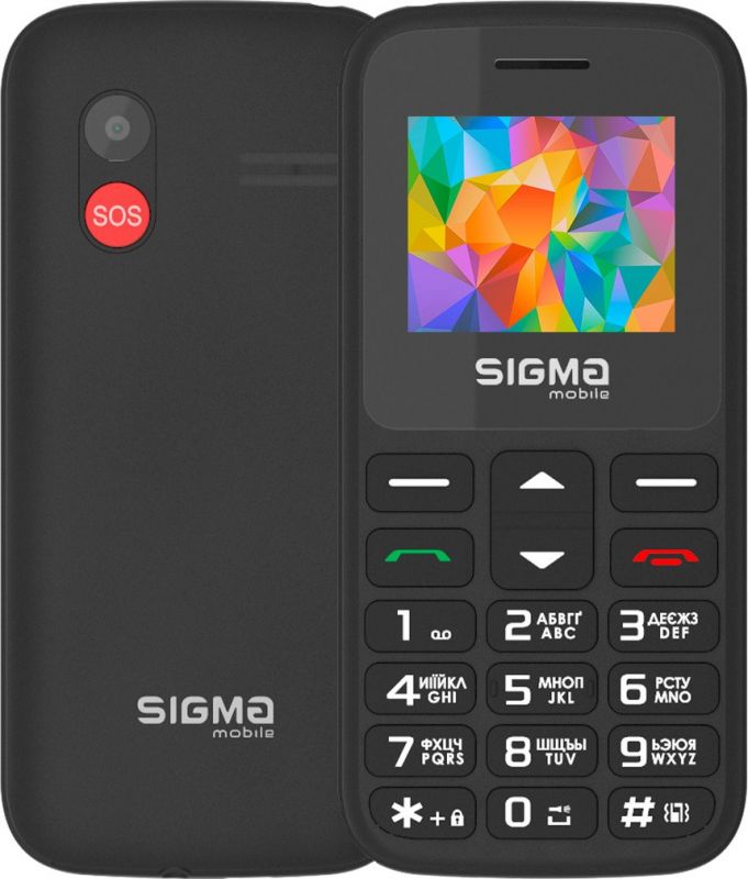 Мобільний телефон Sigma mobile Comfort 50 Hit 2020 Dual Sim Black (4827798120910)