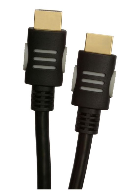 Кабель Tecro HDMI - HDMI V 1.4 (M/M), 2 м, Black (HD 02-00)