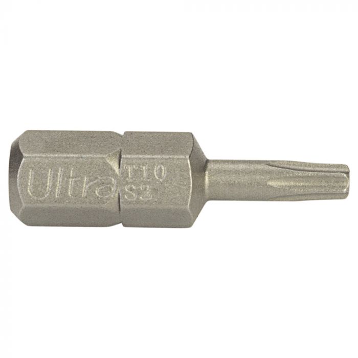 Біти TORX-proof 10×25мм ¼" 10шт S2 (блістер) ULTRA (4015752)