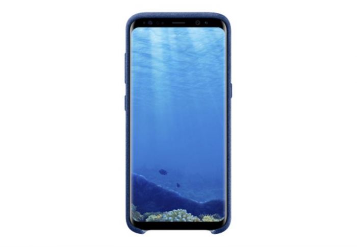 Чохол-накладка Samsung Alcantara Cover для Samsung Galaxy S8+ G955 Blue (EF-XG955ALEGRU)