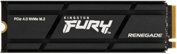 Накопичувач SSD 2TB Kingston Fury Renegade with Heatsink M.2 2280 PCIe 4.0 x4 NVMe 3D TLC (SFYRDK/2000G)