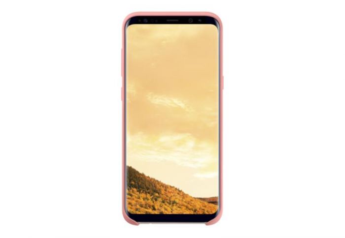 Чохол-накладка Samsung Silicone Cover для Samsung Galaxy S8+ G955 Pink (EF-PG955TPEGRU)