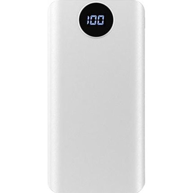 Універсальна мобільна батарея Gusgu Xiamen Mini 80000M 20000 mAh White (GB/T-35590/UA-102807)