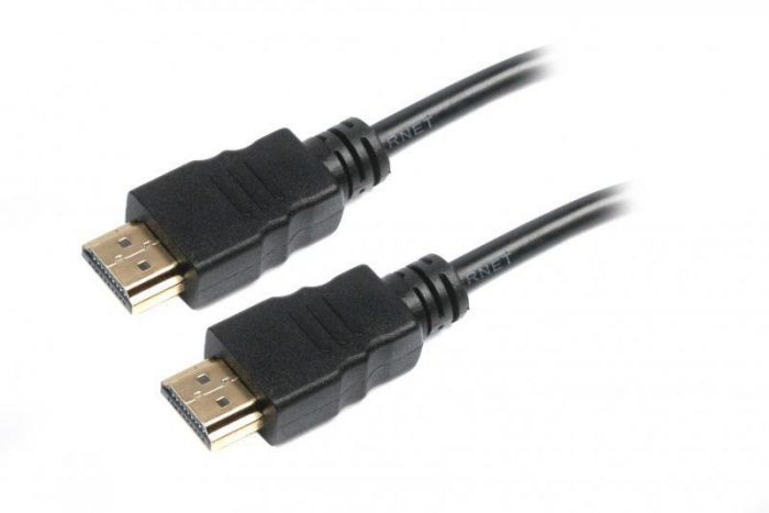 Кабель Maxxter HDMI - HDMI, M/M, v1.4, 1 м, чорний (VB-HDMI4-1M) коробка