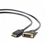 Кабель Cablexpert (CC-DPM-DVIM-3M) DisplayPort-DVI, М/М, 3м