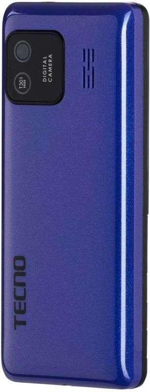 Мобiльний телефон Tecno T301 Dual Sim Blue (4895180778698)