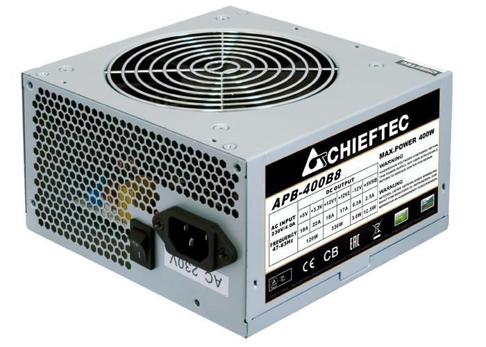 Блок живлення Chieftec APB-400B8 Value 400W