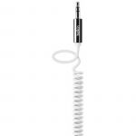 Аудіо-кабель Belkin (AV10126cw06-WHT) Mixit Coiled jack 3.5-jack 3.5 1.8м White