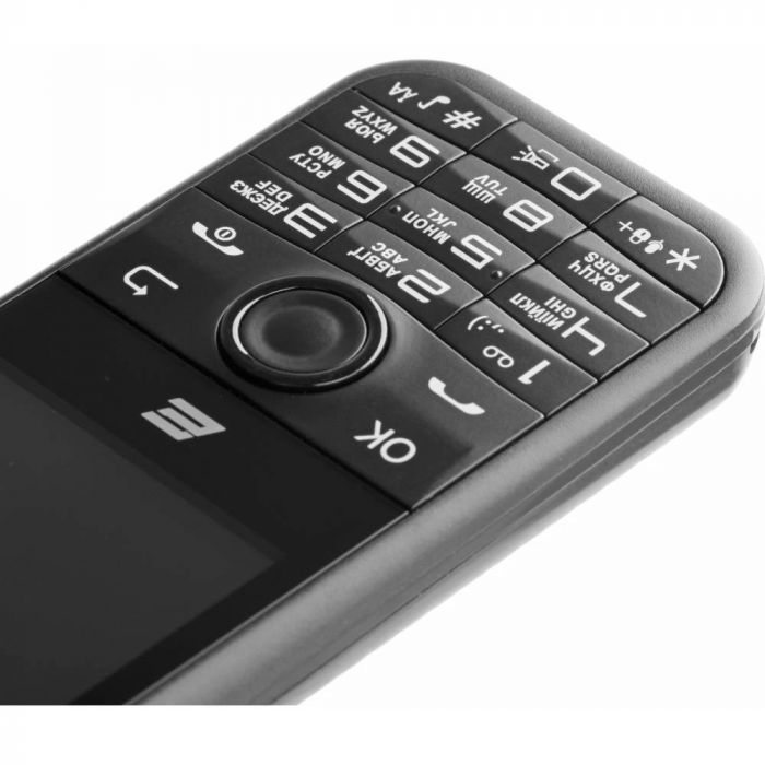 Мобiльний телефон 2E E240 2022 Dual Sim Black (688130245159)