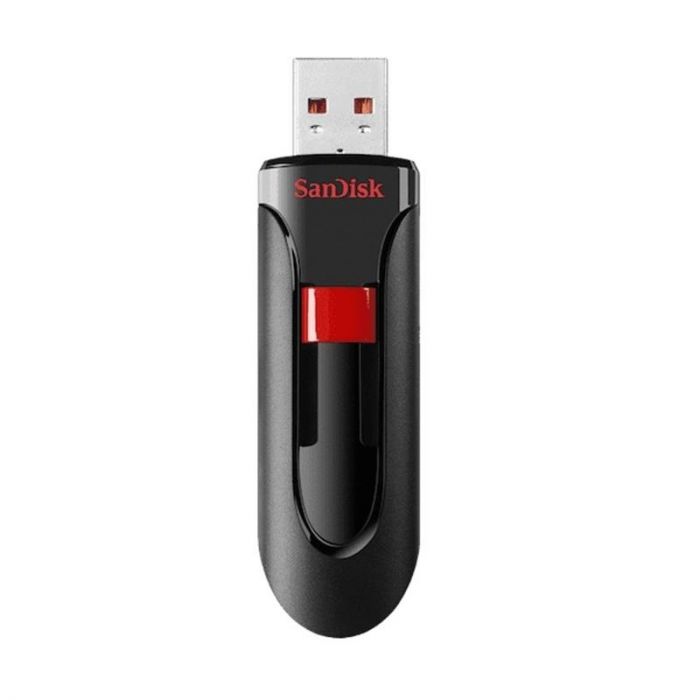 Флеш-накопичувач USB3.0 128GB SanDisk Cruzer Glide Black/Red (SDCZ600-128G-G35)