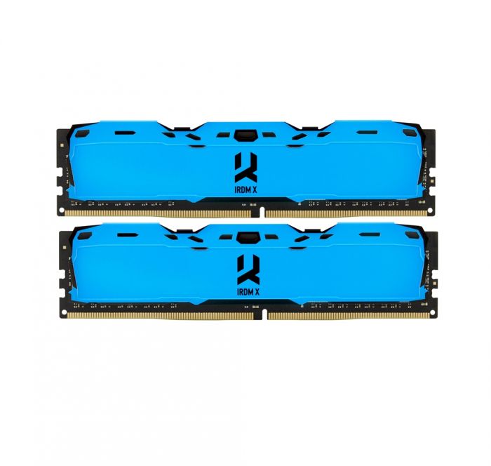 Модуль пам`ятi DDR4 2x8GB/3200 GOODRAM Iridium X Blue (IR-XB3200D464L16SA/16GDC)