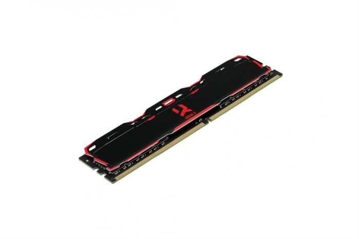Модуль пам`ятi DDR4 8GB/2666 GOODRAM Iridium X Black (IR-X2666D464L16S/8G)