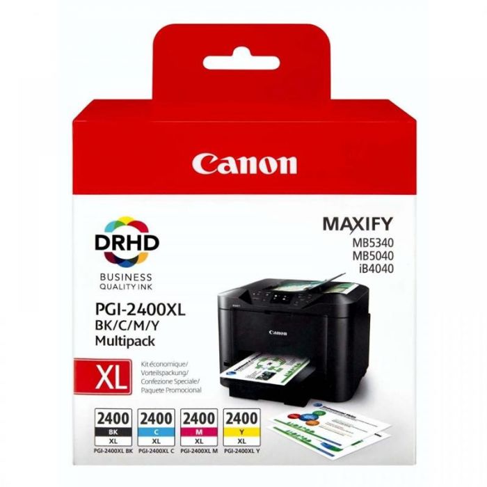 Картридж CANON (PGI-2400XL) MB5040/MB5340/IB4040 C/M/Y/B (9257B004)