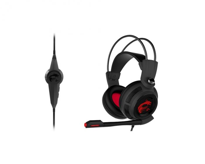 Гарнітура MSI DS502 Gaming Headset Black/Red