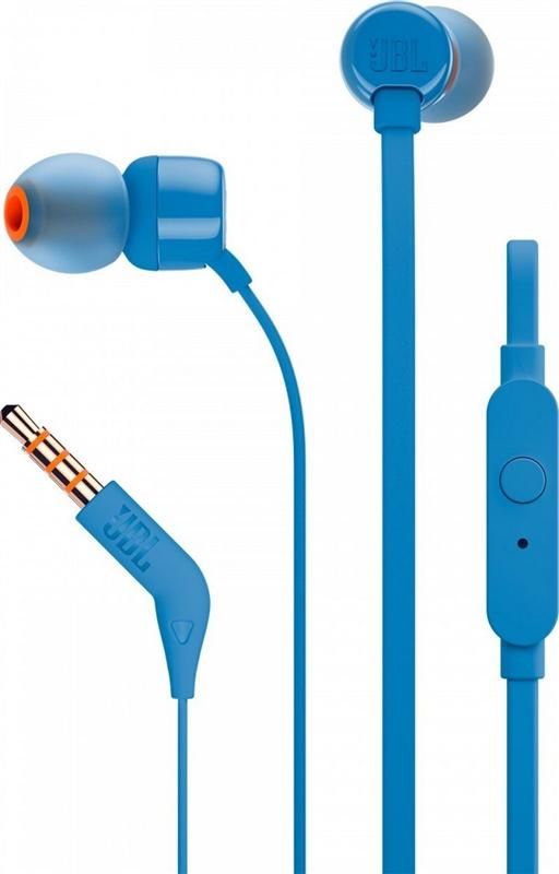 Гарнітура JBL T110 Blue (JBLT110BLU)