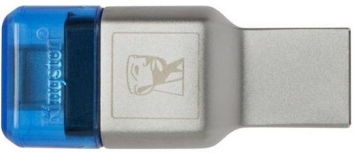 Картрідер Kingston MobileLite Duo 3C Dual Interface USB3.1 Type-A and Type-C microSD (FCR-ML3C) Metall Casing