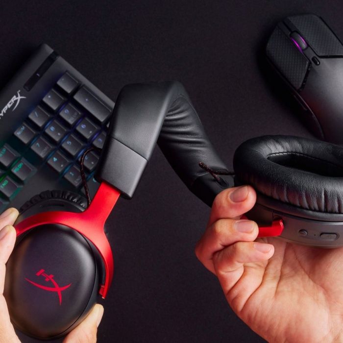 Гарнiтура HyperX Cloud III Wireless Black/Red (77Z46AA)