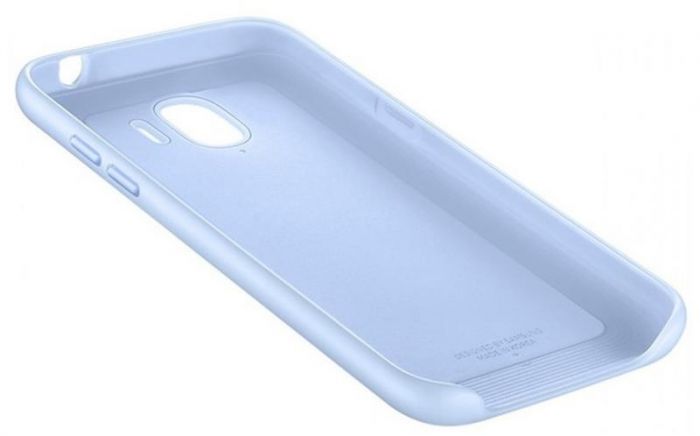 Чохол-накладка Samsung Dual Layer Cover для Samsung Galaxy J2 (2018) SM-J250 Blue (EF-PJ250CLEGRU)